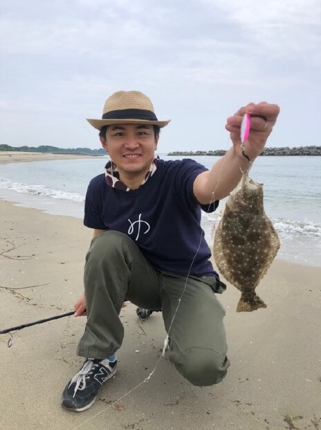 趣味はアウトドアや魚釣り｡