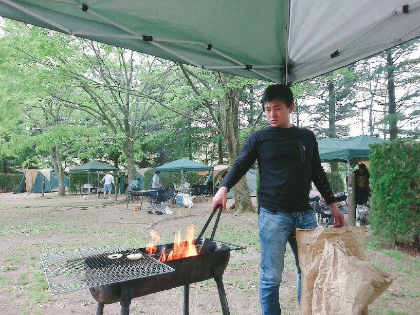 趣味はアウトドアや魚釣り｡